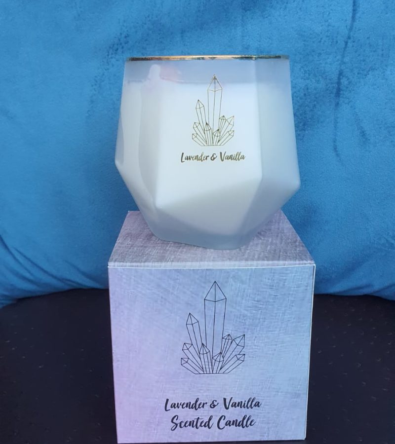 Lavender and Vanilla Scented Candle Lavender and Vanilla Scented Candle
